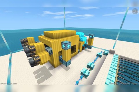 迷你世界潜水艇怎么做