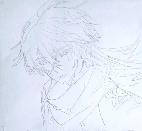 王者荣耀李白怎么画[图2]