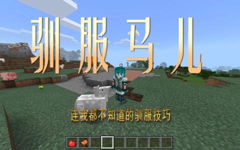 手机我的世界如何下马[图1]